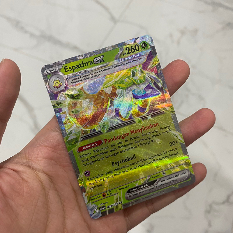 Espathra EX RR Pokemon TCG Pokemon rr tcg