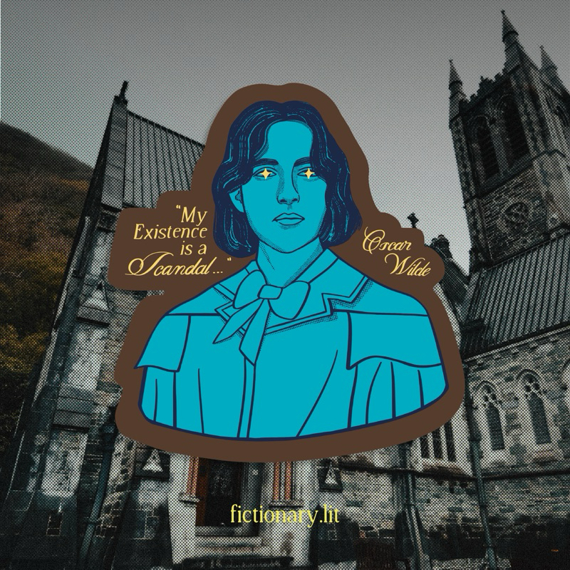 

Oscar Wilde Vinyl Sticker