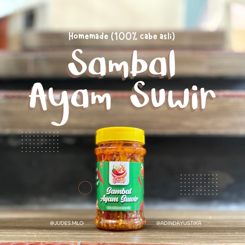 

Sambal Ayam Suwir 220 gr