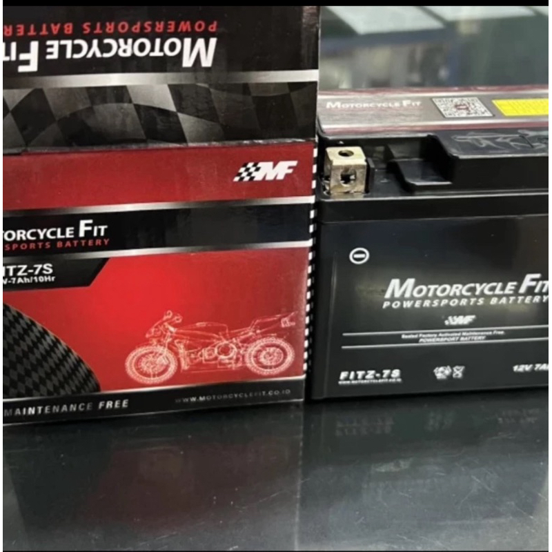 Aki Motor GTZ7S 12V 7Ah FITZ7S Vespa CBR 150R Vario Satria FU 150
