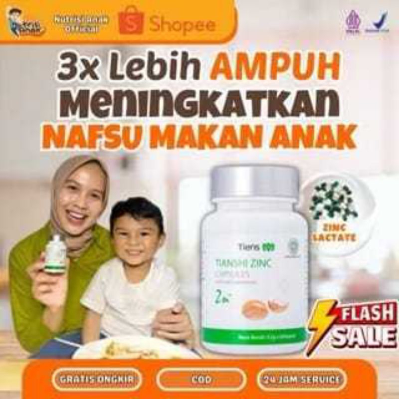 VIRAL TIKTOK NUTRISI ANAK ZINC TIENS KECERDASAN OTAK OBAT PERTUMBUHAN DAYA INGAT