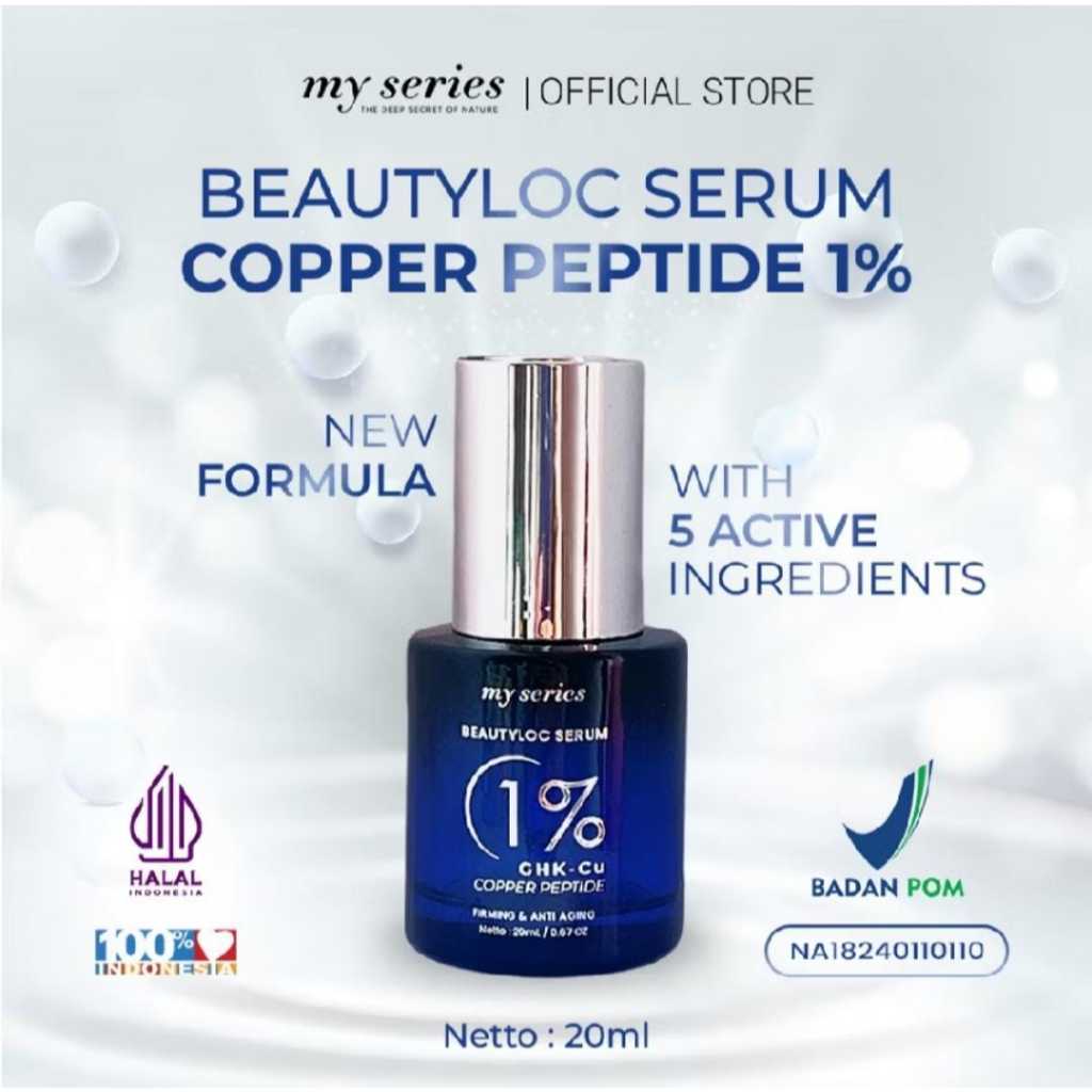 MY SERIES BEAUTYLOC SERUM COPPER PEPTIDE 1% NEW FORMULA