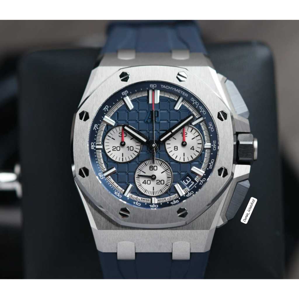 Audemars Piquet Royal Oak Offshore ROO Tittanium Dial Blue Swiss Automatic Movement 42mm