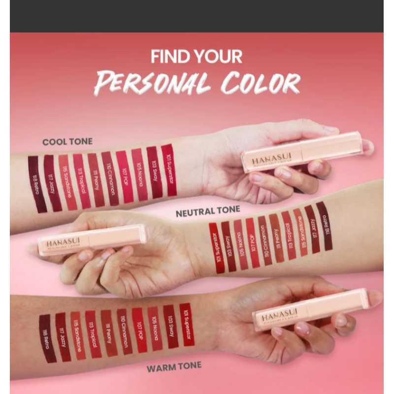 LIPSTICK HANASUI MATTEDORABLE CREAM BOBA