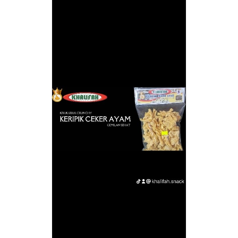 

KERIPIK KULIT CEKER AYAM KRIUK KRIUK CRUNCHY