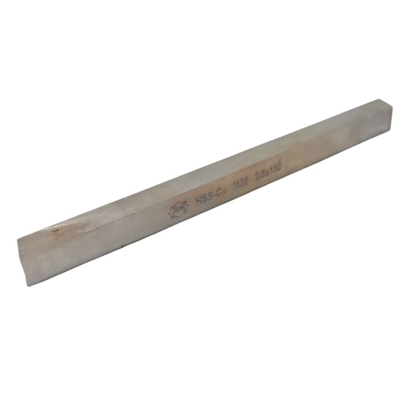TOOL BITS HSS M35 3/8×3/8×6 JCK . Pahat Bubut HSS - COBALT 5% 3/8x3/8x150 MM Kwalitas Tinggi . Pisau