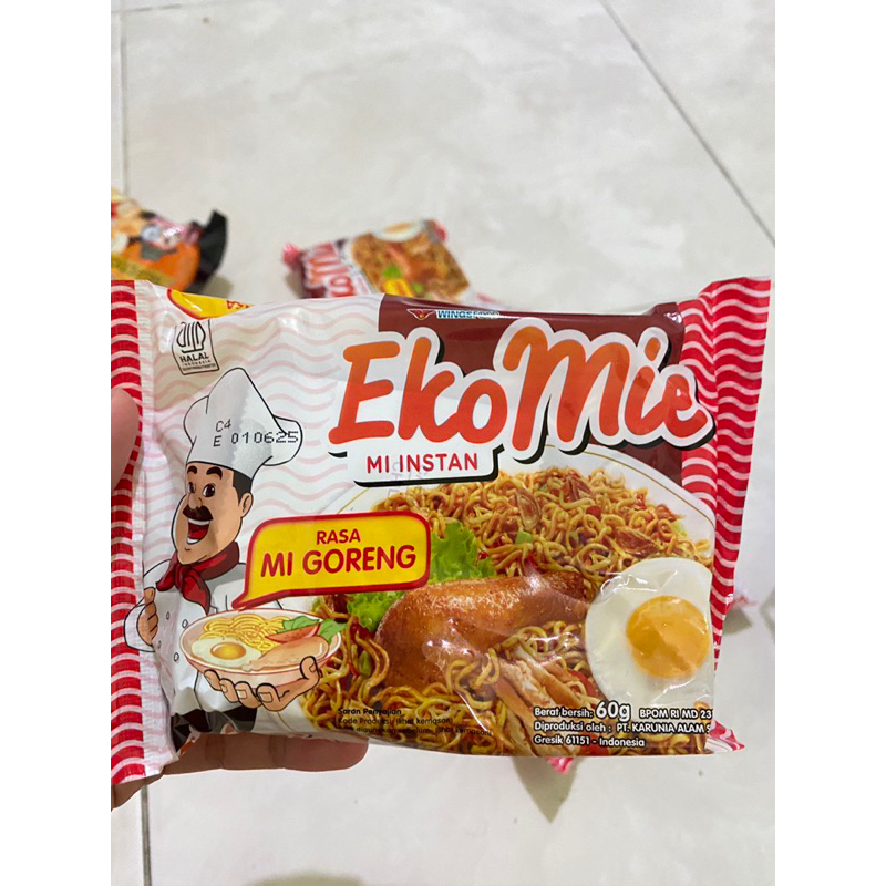 

Ekomie Mie Instan Goreng berbumbu per pcs