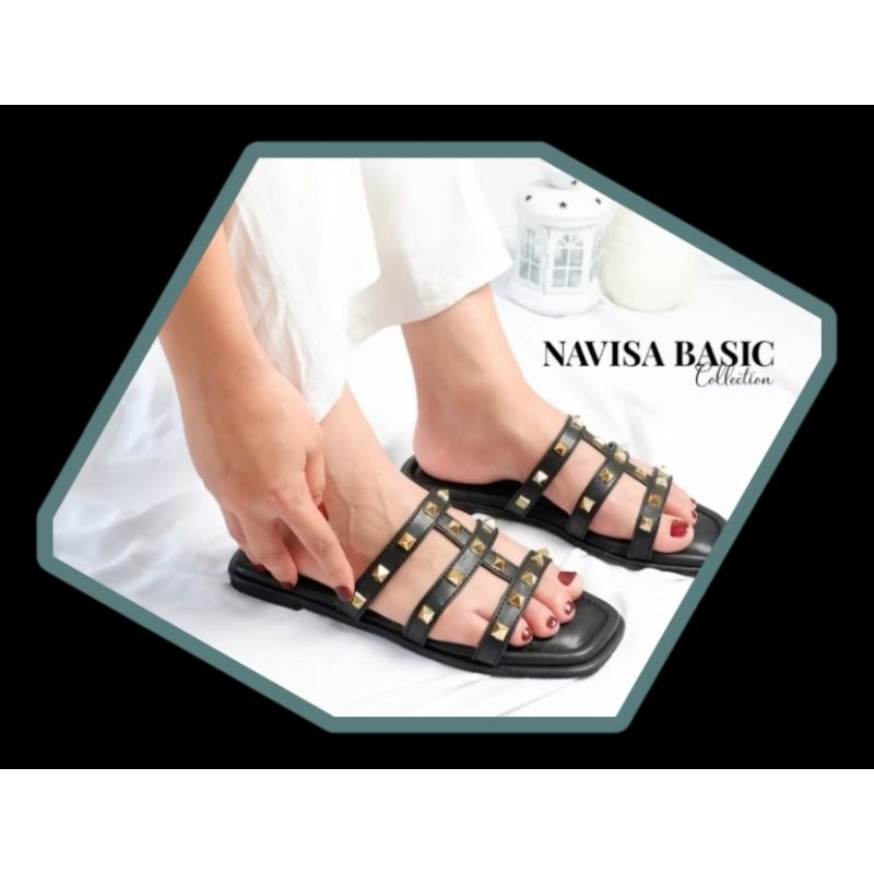 sandal wanita kekinian 24,5cm
