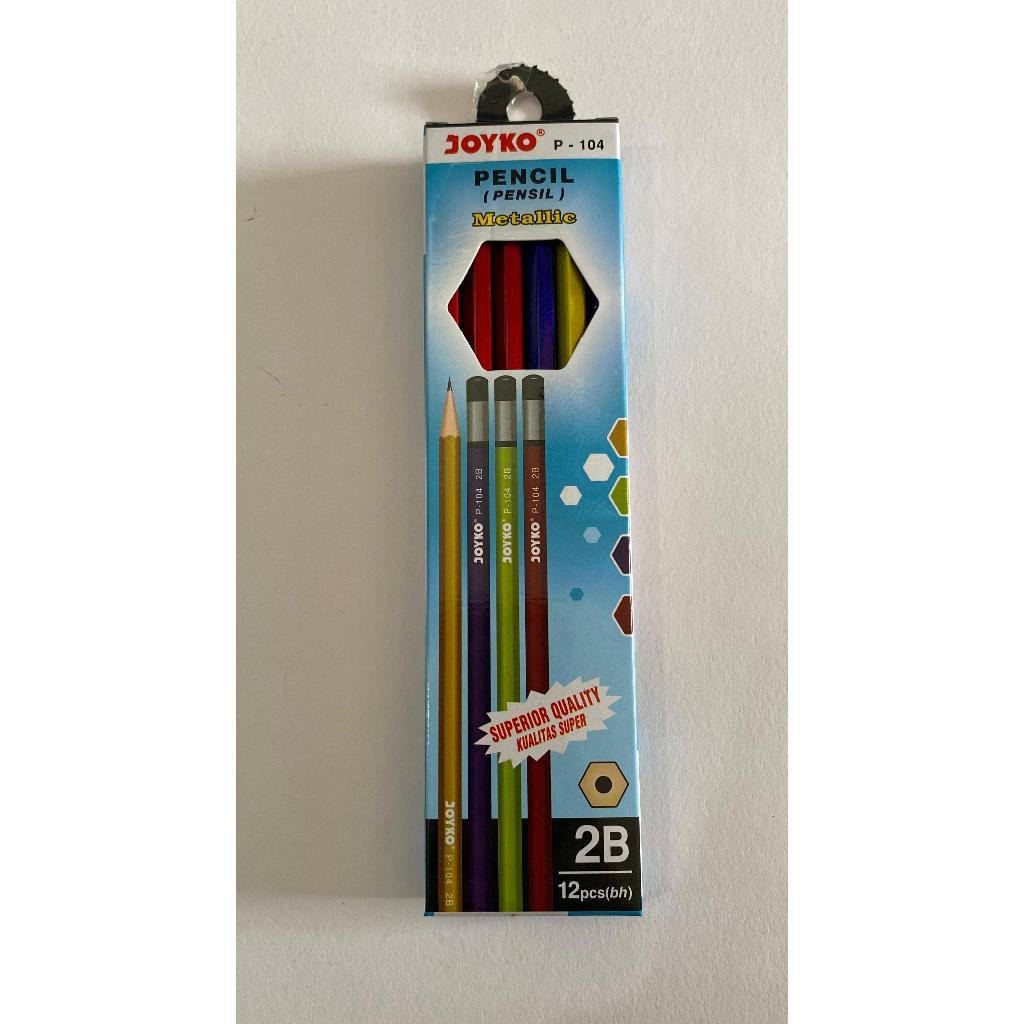 

pensil 2B joyko p-104 warna