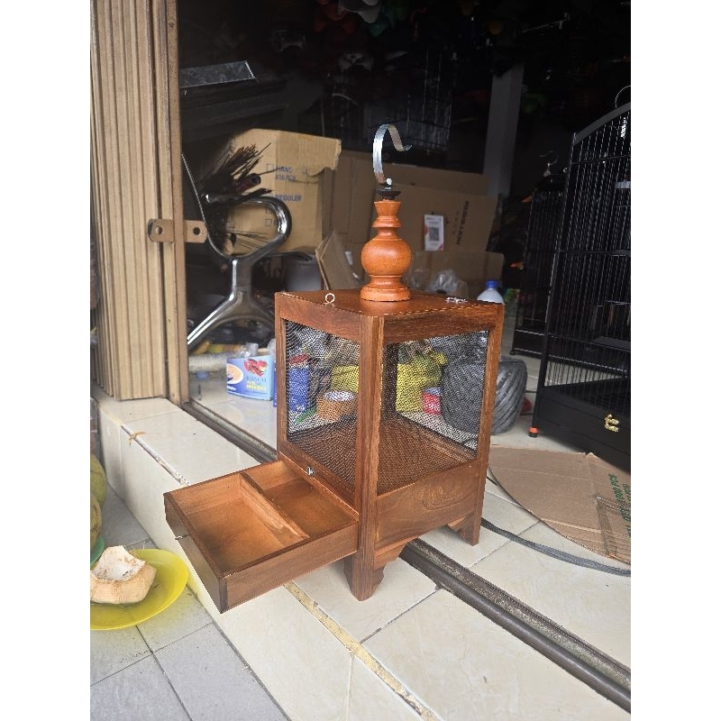 Kandang Jangkrik Jati  sultan premium