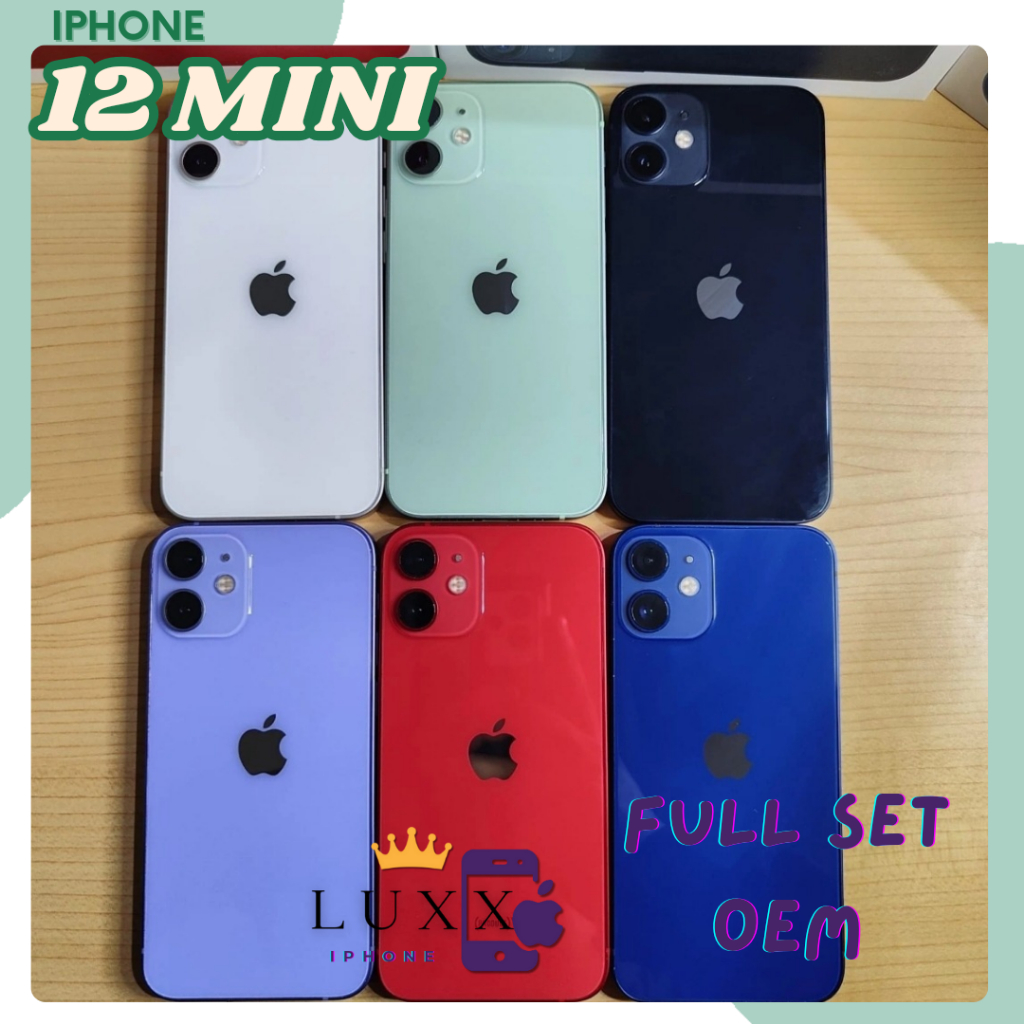 Iphone 12 MINI GARANSI SINYAL 3 TAHUN Kemenperin Imei Terdaftar Kominfo 64 gb 128 gb 256 gb Full Ori