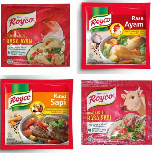 

Royco Bumbu Kaldu Bubuk Penyedap Masakan 9gr