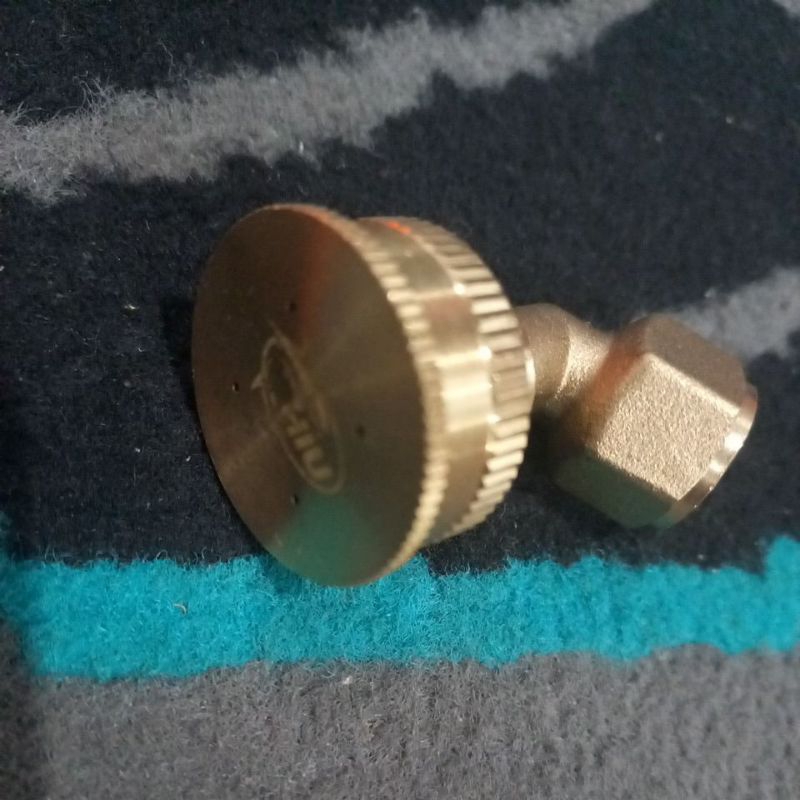 Nozzle Spuyer lubang 4 HIU tangki sprayer elektrik nosel semprot manual CBA DGW Drat 14mm