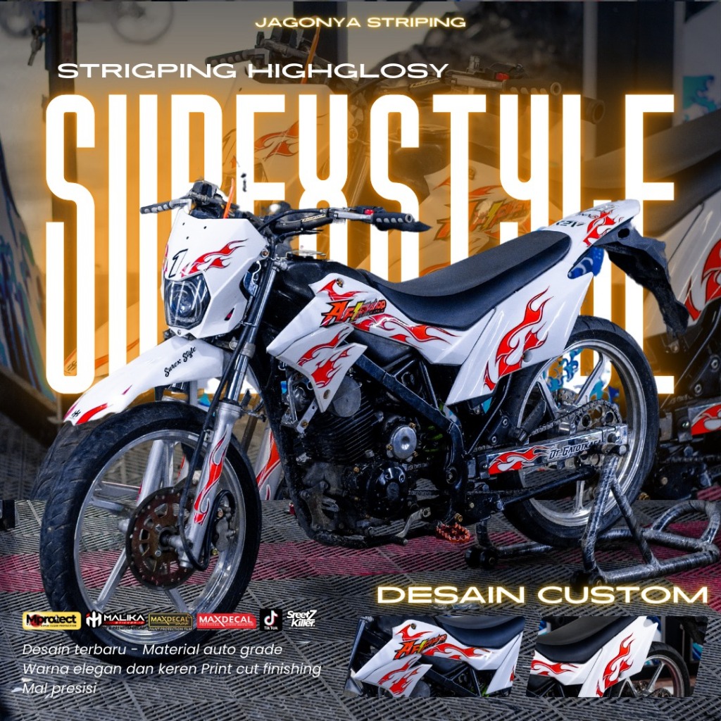 STRIPING SUPERMOTO HEREX API API