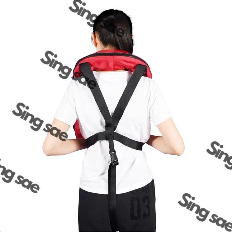 INFLATABLE LIFE JACKET PELAMPUNG GAS C02 AUTOMATIC Pelampung RESCUE Rompi Pelampung