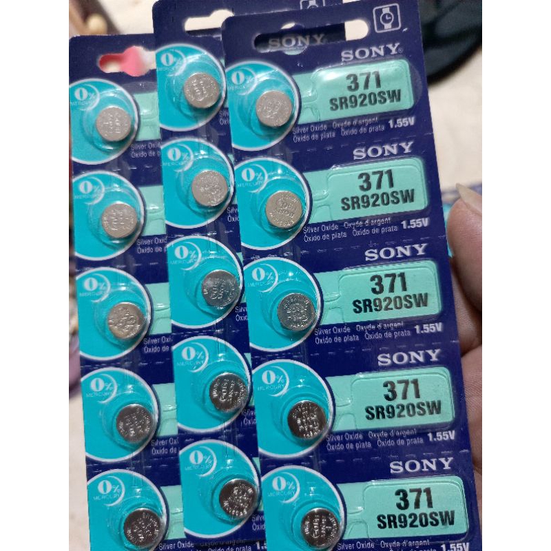 batre jam tangan battery SONY SR 920 SW Batre jam SONY  371/SR920SW