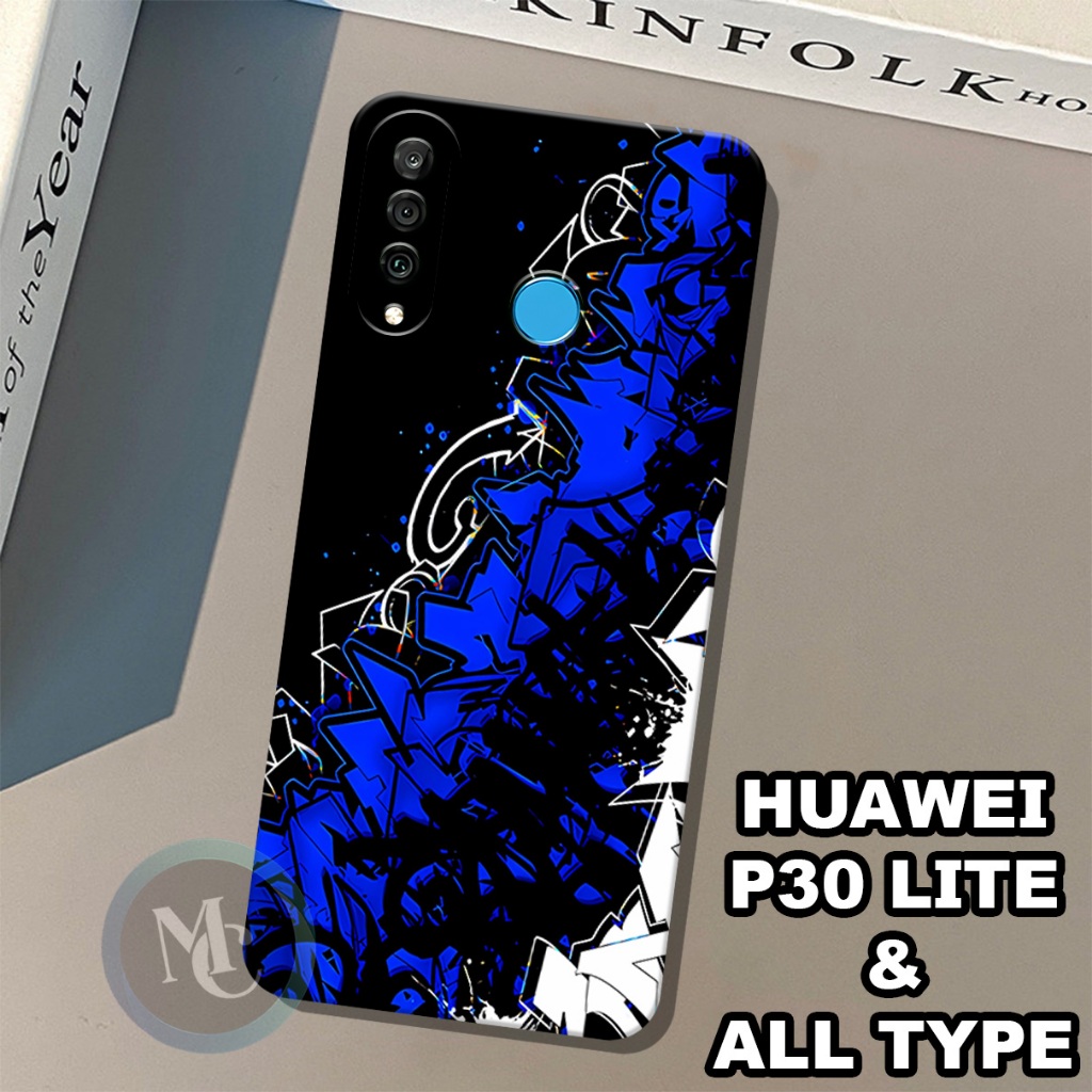 CC25/Softcase karet lentur untuk huawei p30 lite/Motif grafity/case huawei p30 lite /kesing huawei p