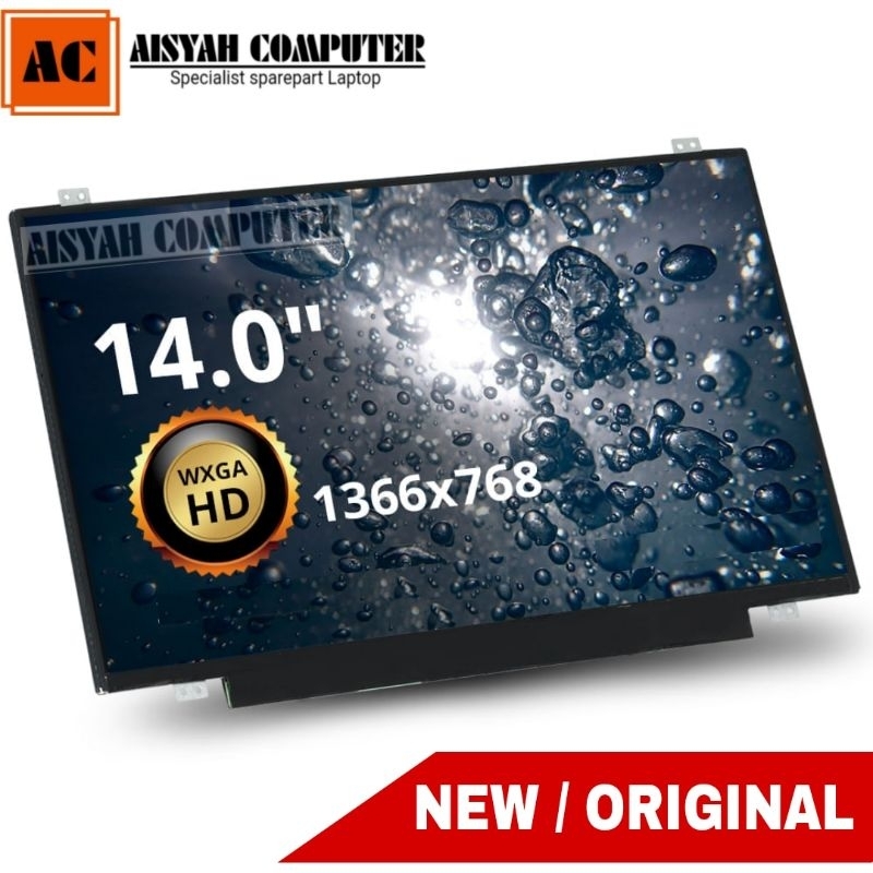 LED LCD Laptop Axioo Slimbook 14A - 14inc Slim 30pin NEW Res.1366*768 HD