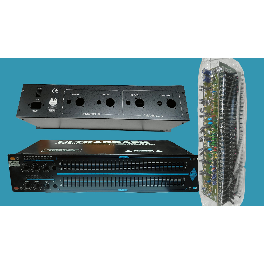 BOX RANIC EQUALIZER + KIT ULTRAGRAFH 62CN MODEL EQ-231