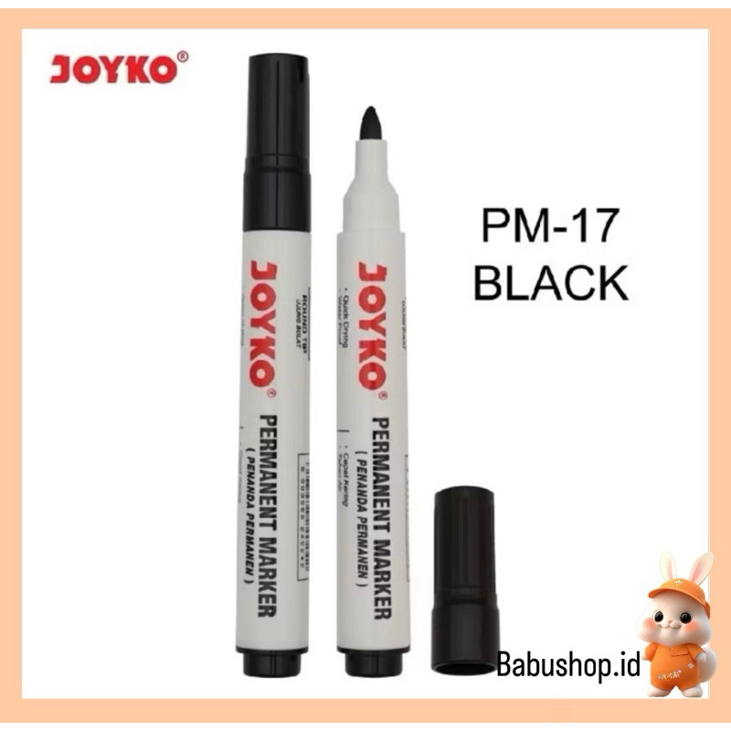 

BBS JOYKO PERMANENT MARKER SPIDOL PM -17 PERMANEN ROUND TIP