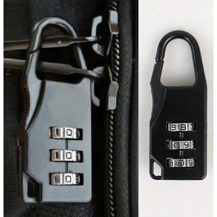 Gembok Koper Tas Angka Tambahan Keamanan Untuk Koper Tas bawaan Anda