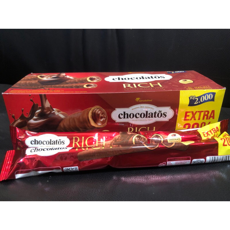 

RB Chocolatos Rich Coklat Perpak 12 Pcs