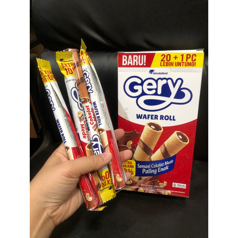 

Gery Wafer Roll Perpak isi 20 Pcs