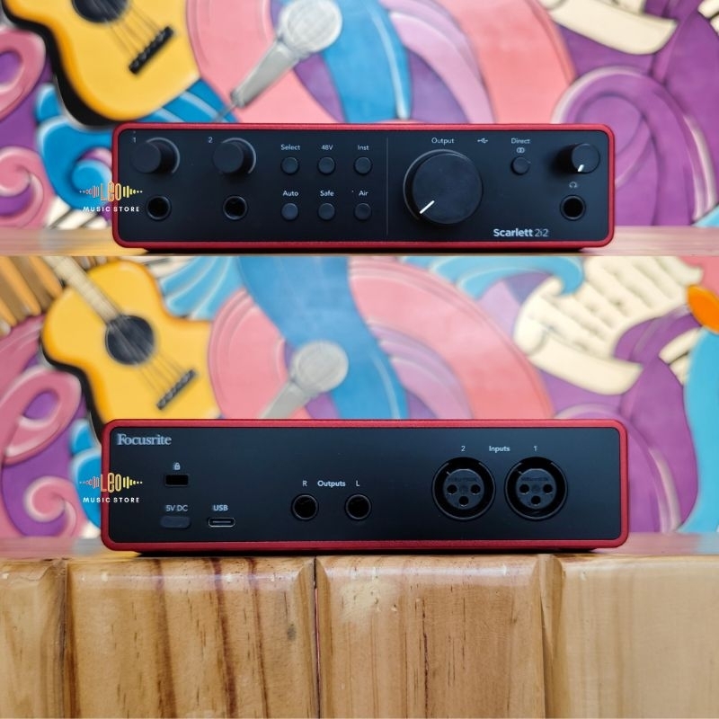soundcard focusrite scarlett 2i2 gen 4