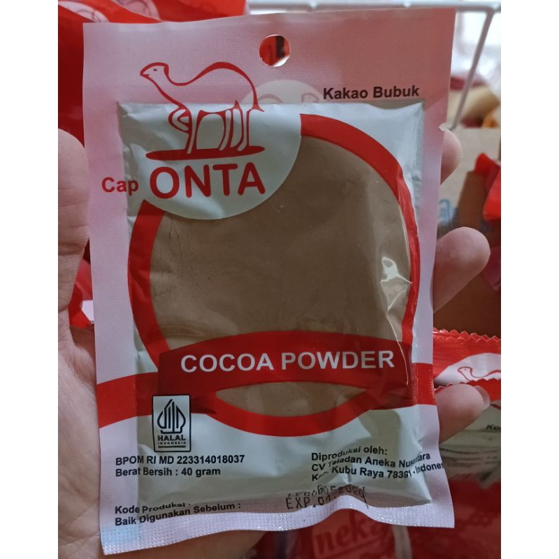 

Onta Cocoa Powder 40gr coklat bubuk