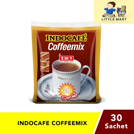 

INDOCAFE COFFEEMIX ISI 30 SACHET X 20 GR - KOPI KRIMER GULA