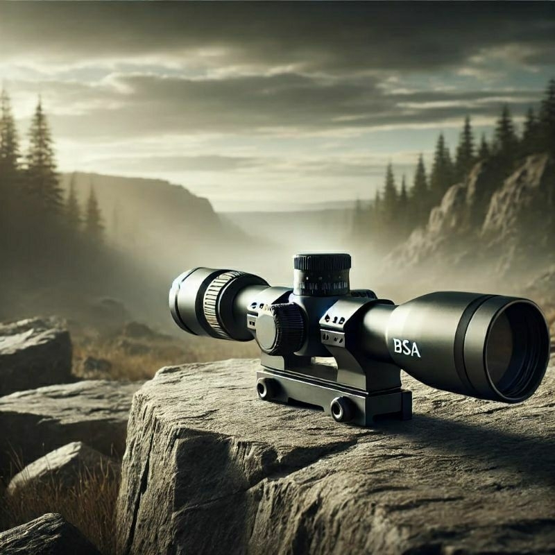 Teleskop BSA BLACK POWDER 3-9x40
