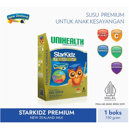 

Strakidz Premium Gold Tinggi Vit C, B1, B2 Dan Mengandung Stroberi, Kiwi, Brokoli