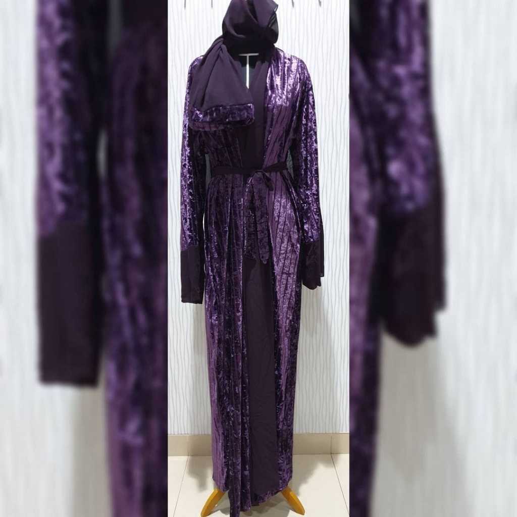 Kaftan Abaya Beludru Dubai
