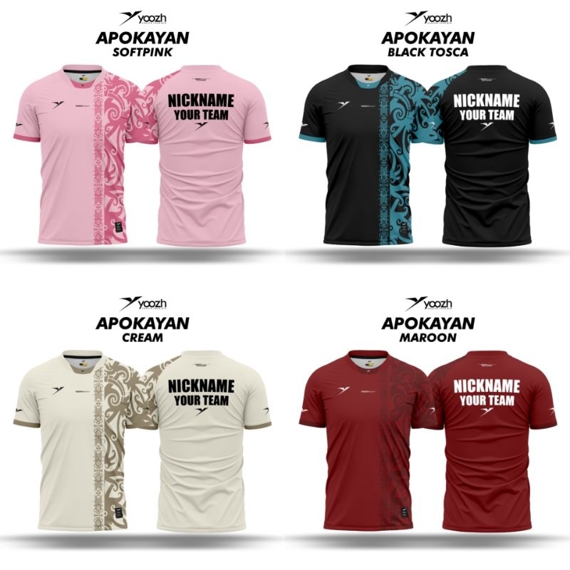 JERSEY YOOZH APOKAYAN FULL PRINTING CUSTOM SUBLIM