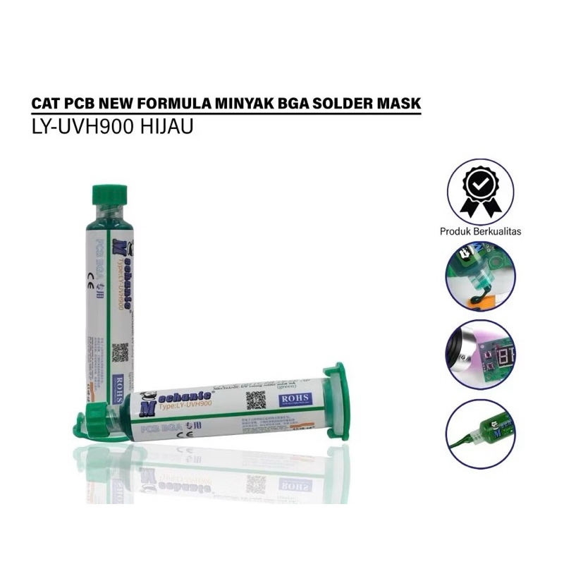 MECHANIC LY-UVH900 10CC GREEN OIL FOR BOARD CAT PCB ORIGINAL