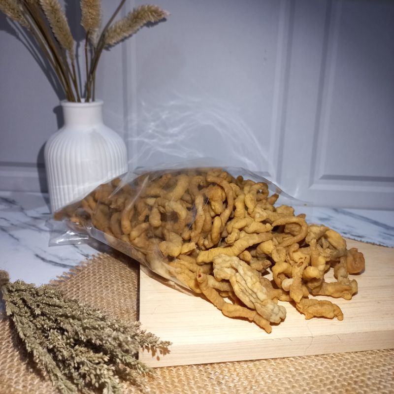 

Usus crispy ayam TG no lemak enak renyah dan gurih