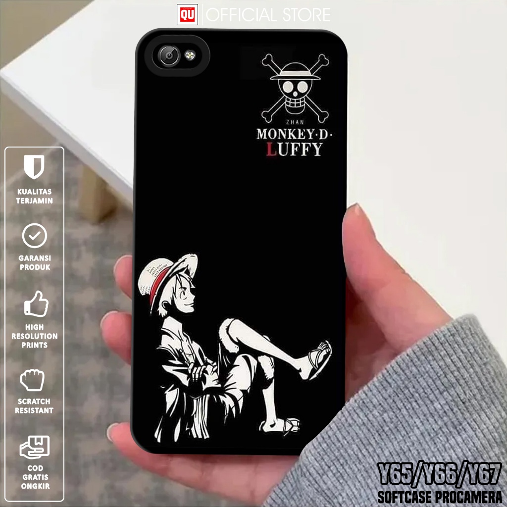 Softcase Hp VIVO Y65 / Y66 / Y67 - Case VIVO Y67 / Y66 / Y65 Motif OP - Casing Hp VIVO Y66 - Silikon