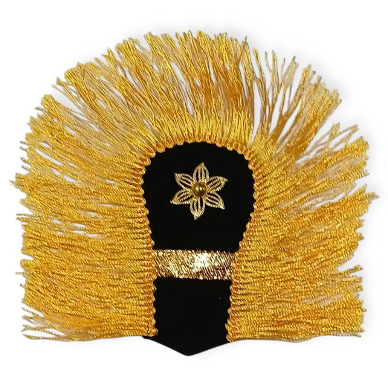 EVOLET / PANGKAT PUNDAK DRUMBAND/PASKIBRA/MARCHING BAND RUMBAI PENUH MOTIF BUNGA