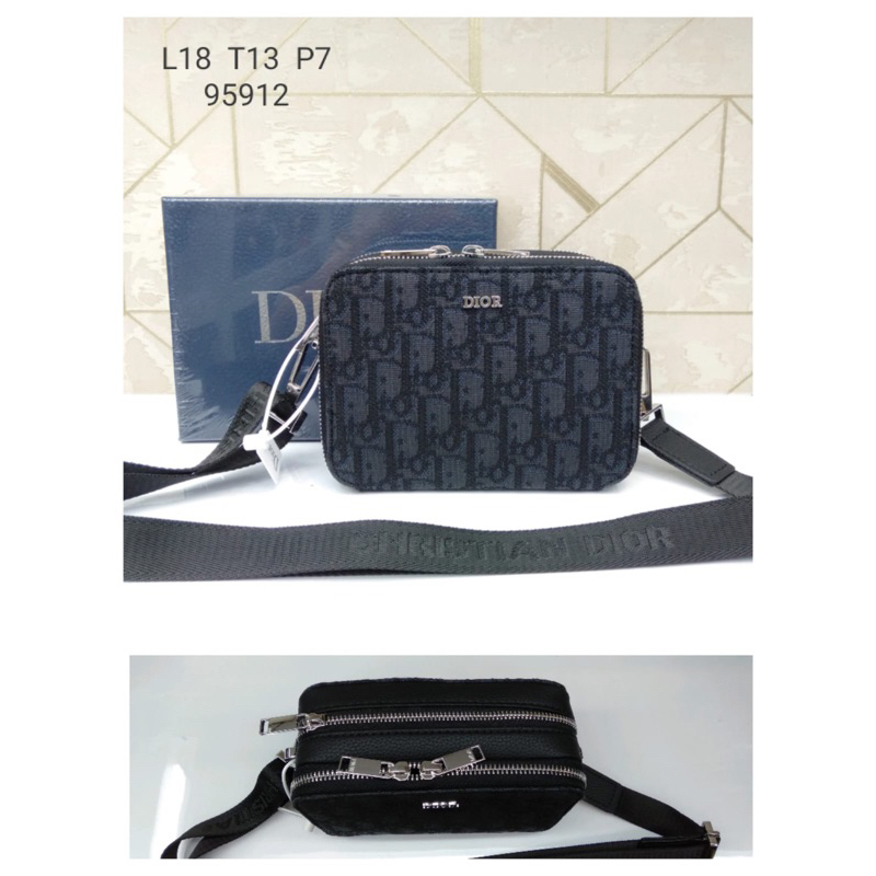 Tas selempang Dior imporr vvip tas slempang pria wanita sling bag branded