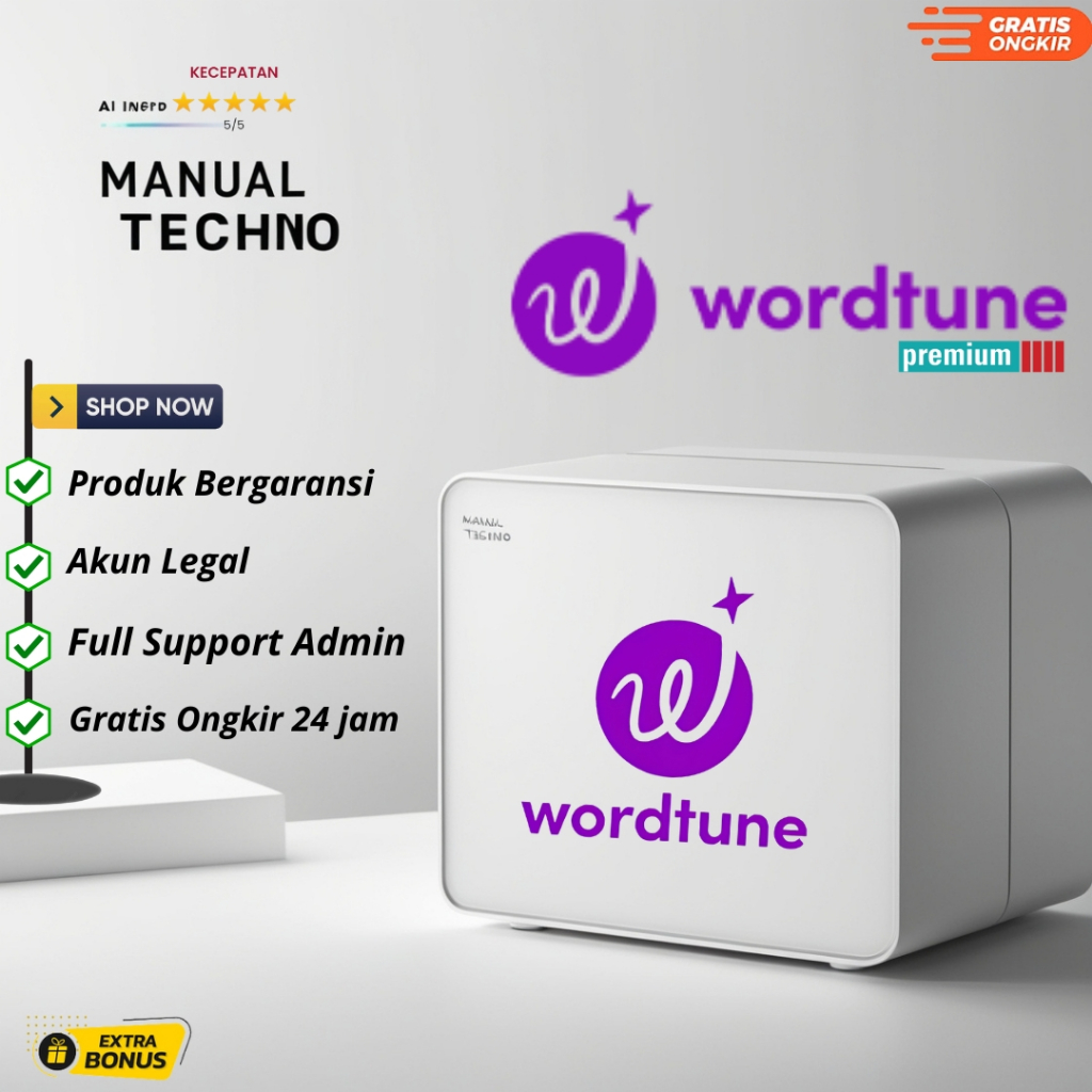 Wordtune -  alat berbasis kecerdasan buatan (AI)