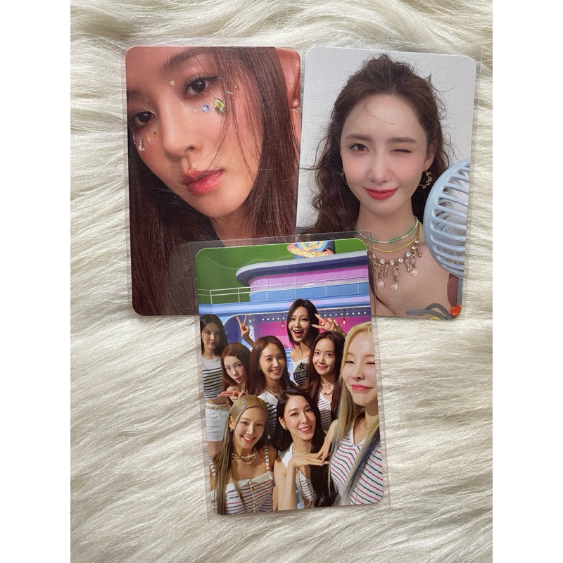 PHOTOCARD GIRLS GENERATION SNSD YOONA YURI