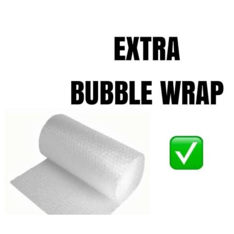 

EXTRA BUBBLE WRAP UNTUK PAKET LEBIH AMAN