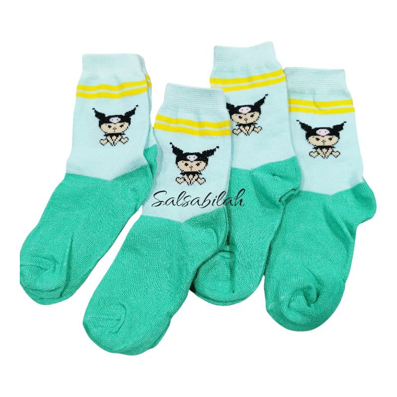 Kaos kaki anak cowok cewek usia TK SD motif lucu
