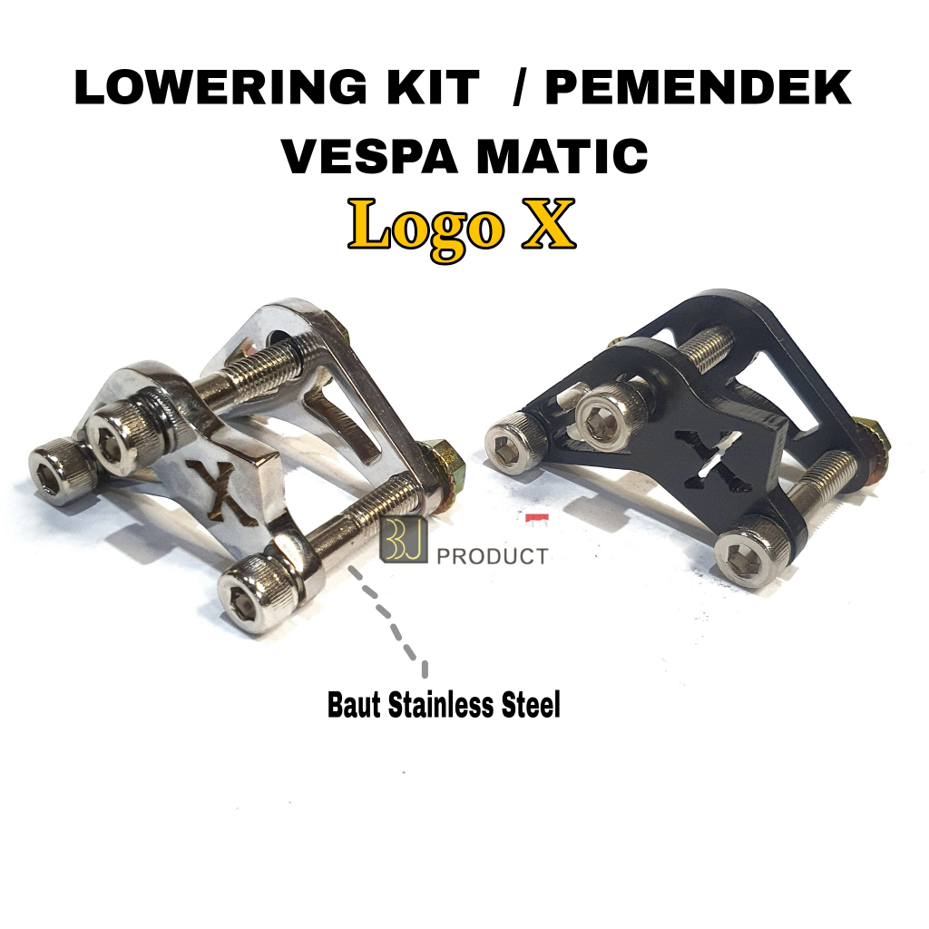 Lowering Kit Vespa Matic Primavera Sprint LX S / Pemendek Vespa Matic
