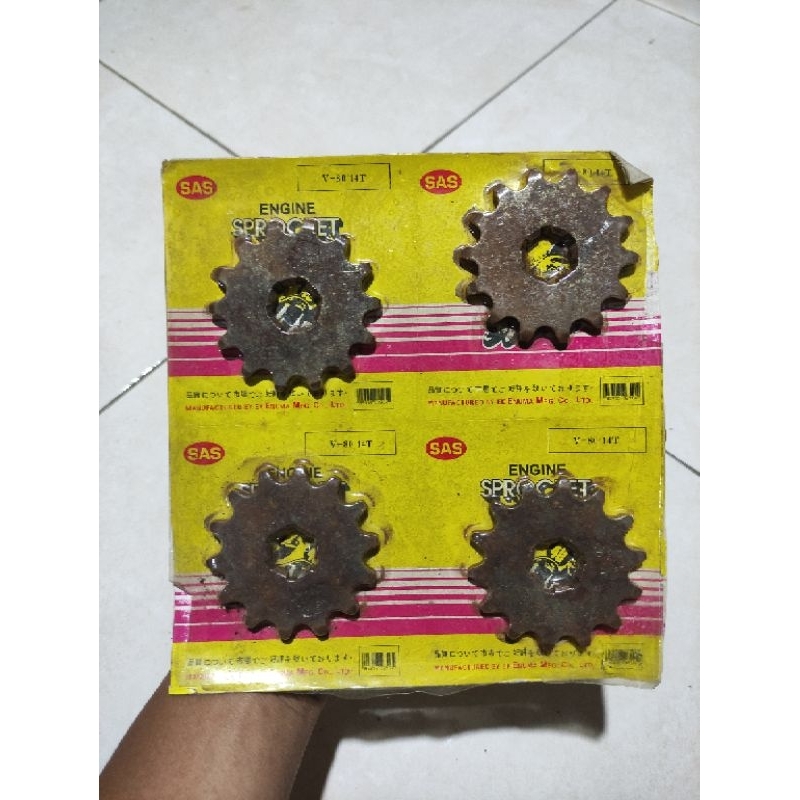 gir depan 14T 420 yamaha v80 v75