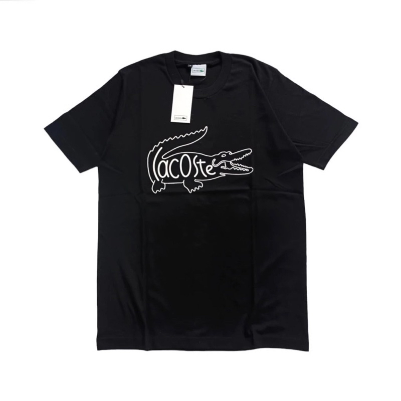 KAOS BAJU ORIGINAL LACOSTE FULLPRINT LIMITED STOCK