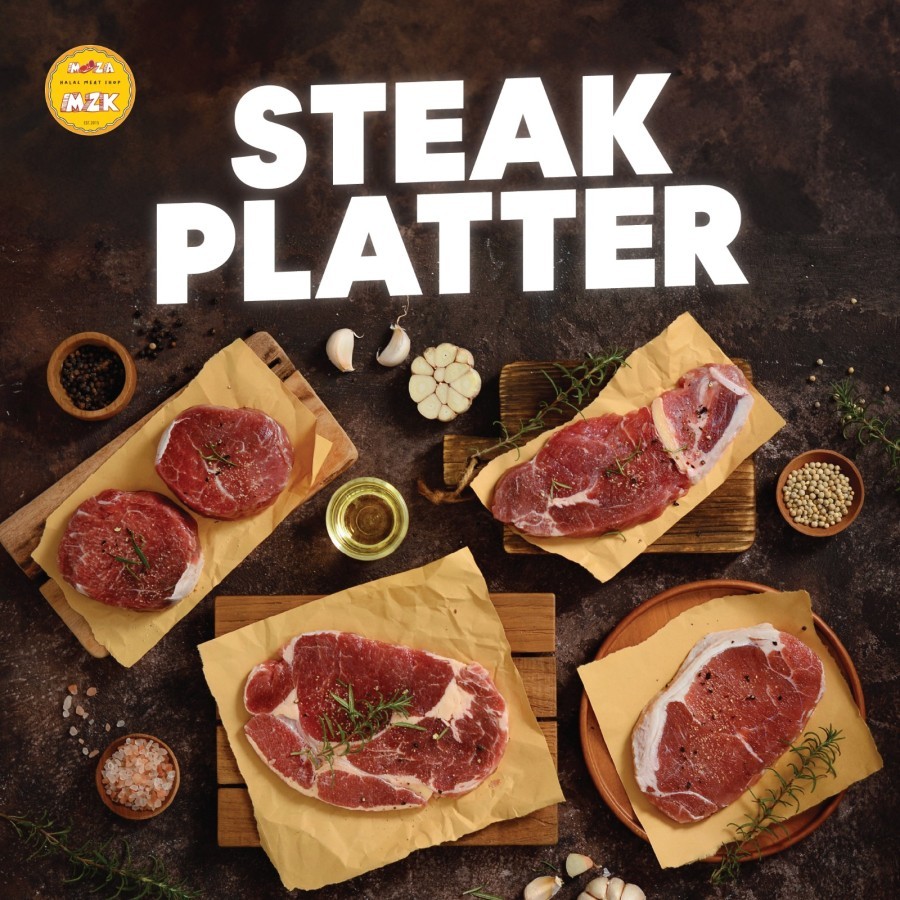 

Mozakitchen Steak Platter - 1 kg