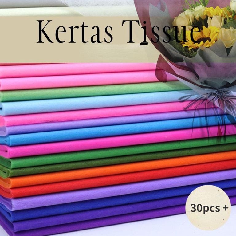 

Paket Terbatas 3PCS KERTAS BUNGA COTTON PAPER TISSUE KERTAS TISU BUKET BUNGA FLOWER WRAPPING BUKET BUNGA