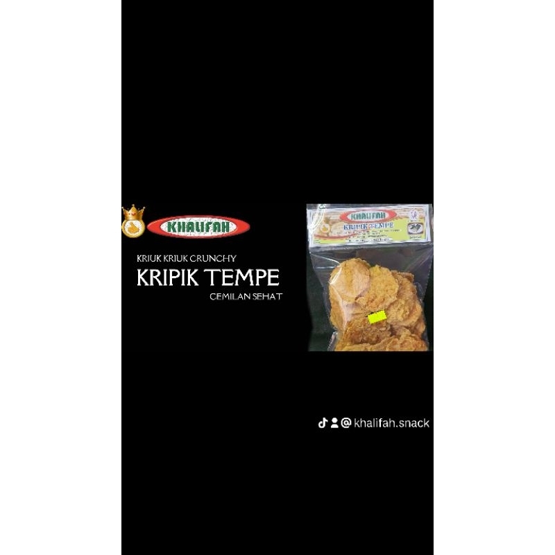 

KERIPIK TEMPE KRIUK KRIUK CRUNCHY