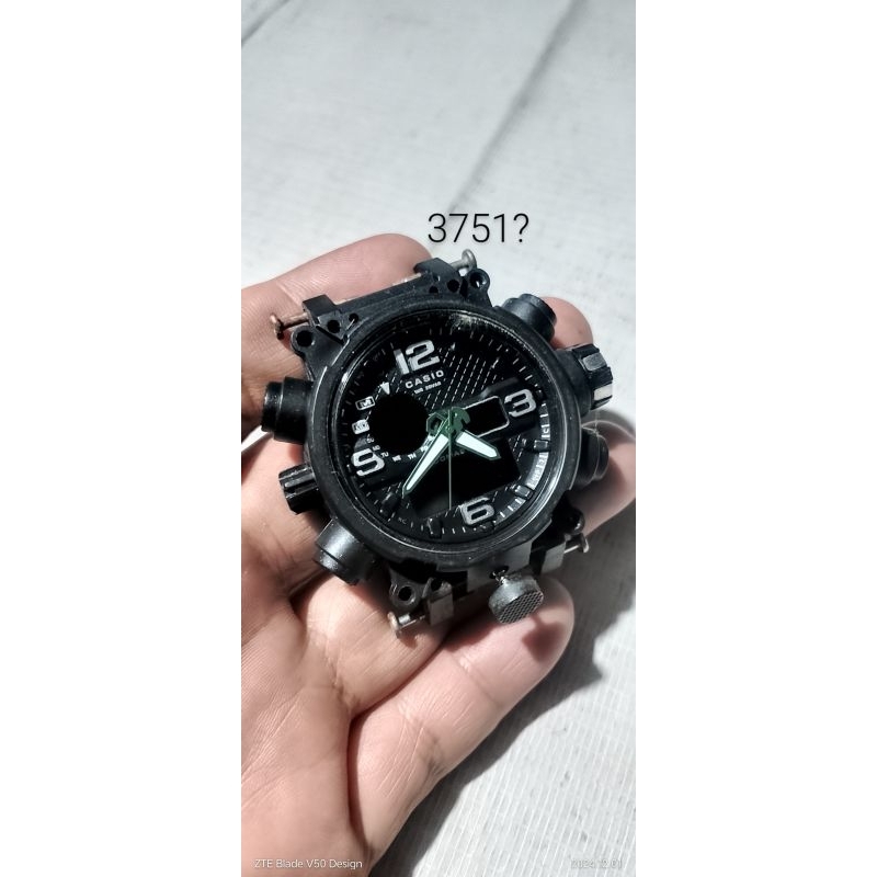 jam tangan Casio bekas no 3751?